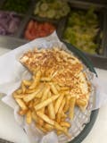 Steak Quesadilla with French Fries