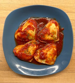Heart Shaped Ravioli