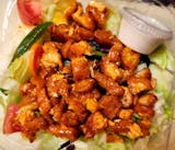 Tossed salad with Buffalo Chicken