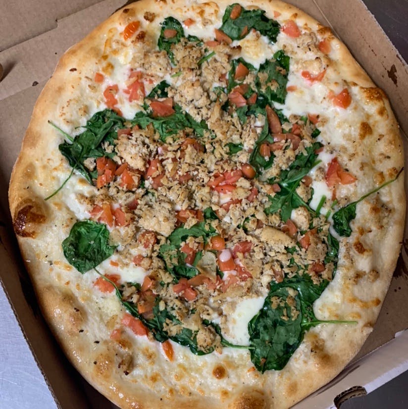 Chicken Florentine Pizza
