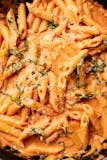 Sunday special penne pasta vodka  sauce small tray