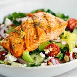 Grill salmon salad