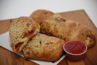 Pepperoni with Mozzarella Stromboli
