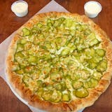 New York Style Pickle Pizza