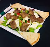 Greek Salad with Beef Gyro
