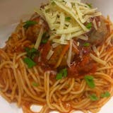 #5 Spaghetti with One Topping Daily Special