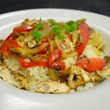 Chicken Stir-Fry over Rice