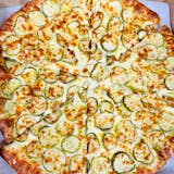 New York Style Pickle Pizza