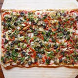 Veggie Square Pizza