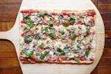 Margherita Mushroom Square Pizza