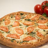 Spinach & Tomato Pizza