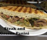 Steak & Greens Panini