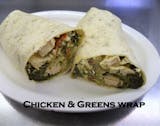 Chicken & Greens Wrap