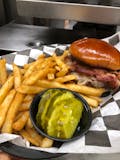 1/2 Fresh Angus Burger with Fries Saturday Special