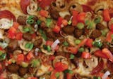 North Beach Lover's Supreme Pizza