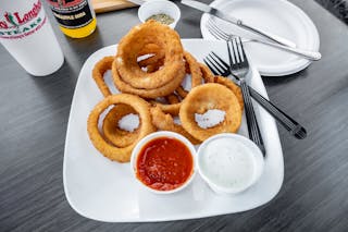 Breaded Onion Rings Steak Cut