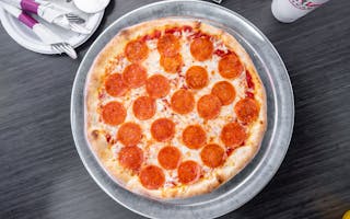 1 Large 1 Topping Pizza & 10 Wings