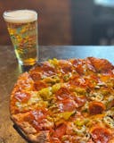 The Quad Pepper Pizza