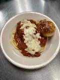 Eggplant Parm with Pasta Lunch