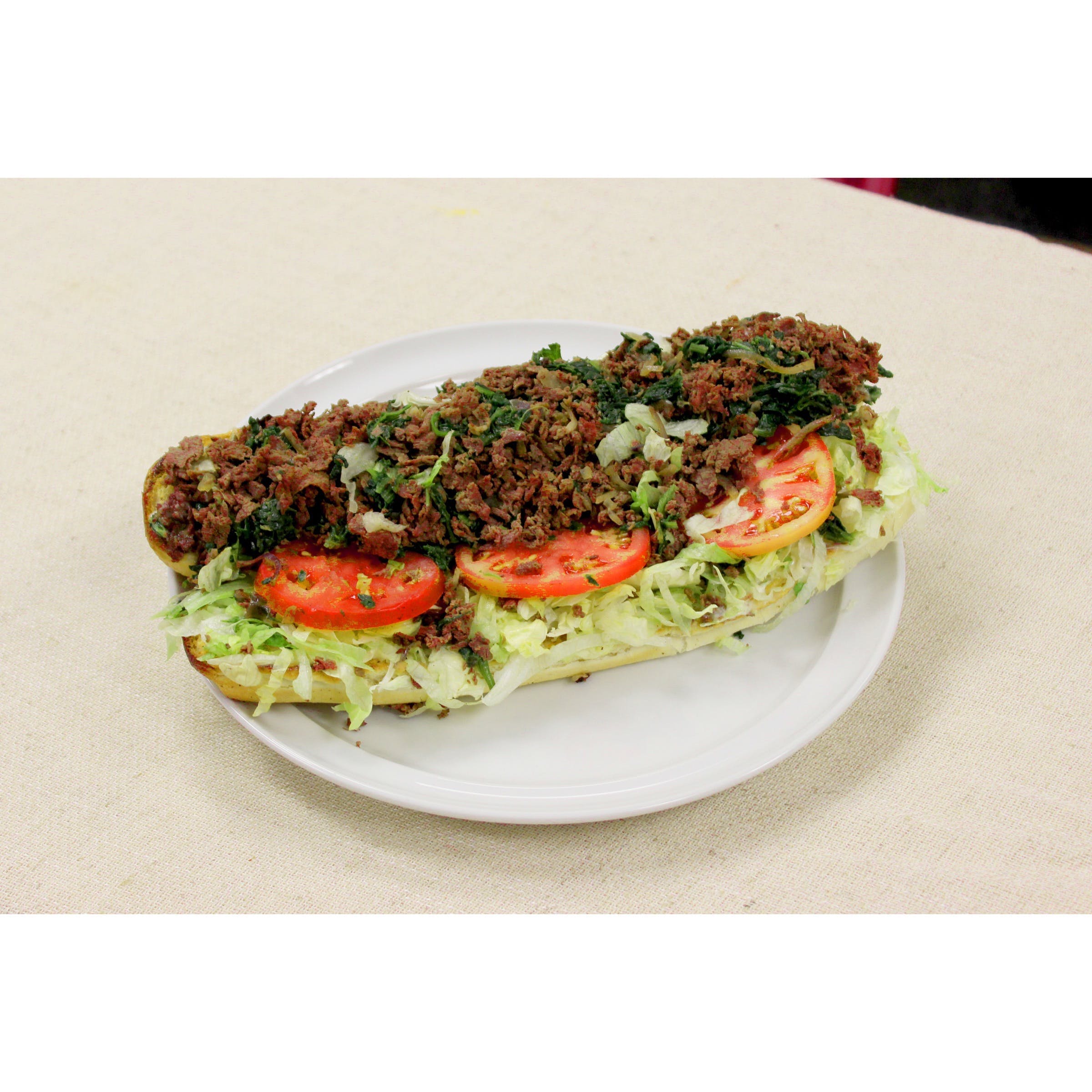 Steak & Spinach Sub
