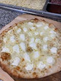 White Gourmet Pizza