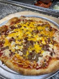 Bacon Cheeseburger Pizza