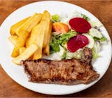 New York Steak/Fries/Side Salad