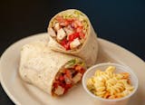 Chicken with Red Peppers Wrap