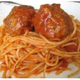 Spaghetti with Meatball Sauce