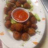 Fried Mushrooms with Sauce