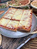 Plain Cheese Sicilian Pizza