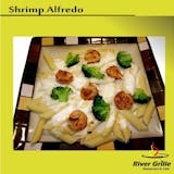 Pasta with Shrimp Alfredo