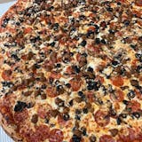 X-Large Three Topping Pizza Monday - Wednesday Special