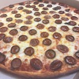 Large Cheese Pizza with One Topping Monday Special