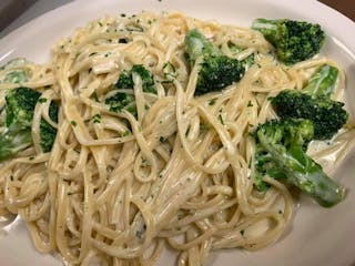 Spaghetti with Alfredo Sauce