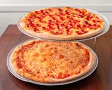 Two 16’ Cheese Pizzas Special