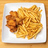 Chicken Wings with French Fries