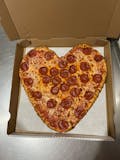 Heart-Shaped Pizza