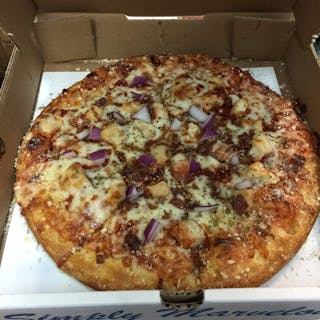 Boston Grilled Chicken Pizza