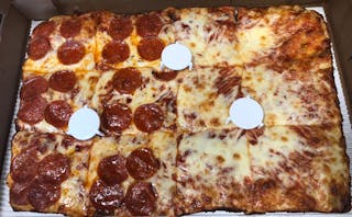 Square Cheese Pizza