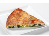 Spinach and Broccoli Stuffed Pizza