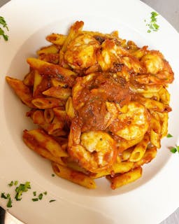100. Shrimp Fra Diavolo