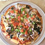 The Vegetarian Thin Crust Pizza