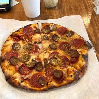Two Toppings Cheese Pizza