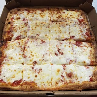 Sicilian Plain Cheese Pizza