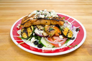 Grilled Salmon Salad