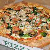 Vegetarian White Pizza