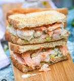 Shrimp Salad Club Sandwich