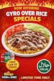 Gyro Over Rice