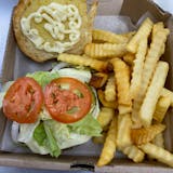 Black Angus Burger with Fries